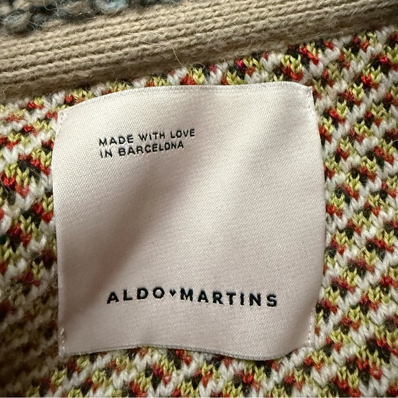 Anthropologie Aldo Martins Ocean Funnel Neck Sweater Coat M ❗️ - Picture 10 of 10